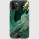 Splash Green Marble iPhone Cover