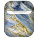 Hawk Blue Marble AirPods Cover