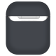 Alpha Grey Plain AirPods Cover
