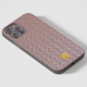 Galois Purple Weave iPhone Cover