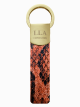 Lim Orange Python Key Holder