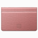 Pi Pink Croc Card Holder