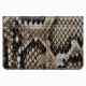 Vilfredo Brown Python Card Holder