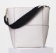White Manhattan Full Grain Tote Bag