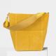 Yellow Manhattan Suede Tote Bag